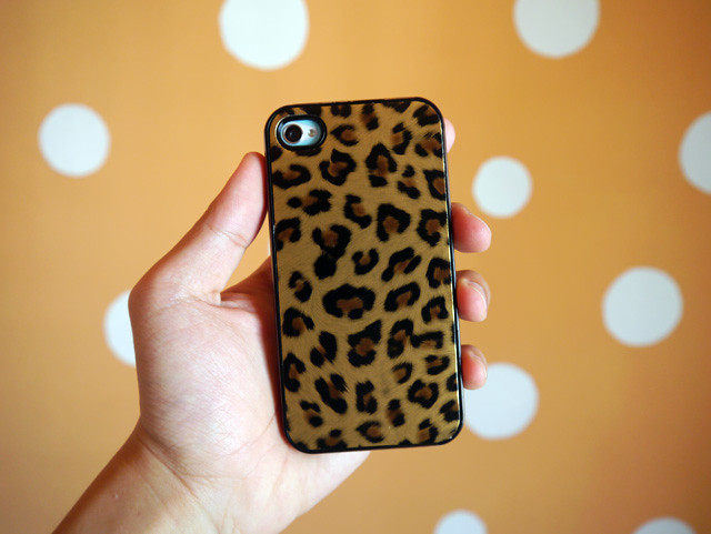leopard prints iphone cover