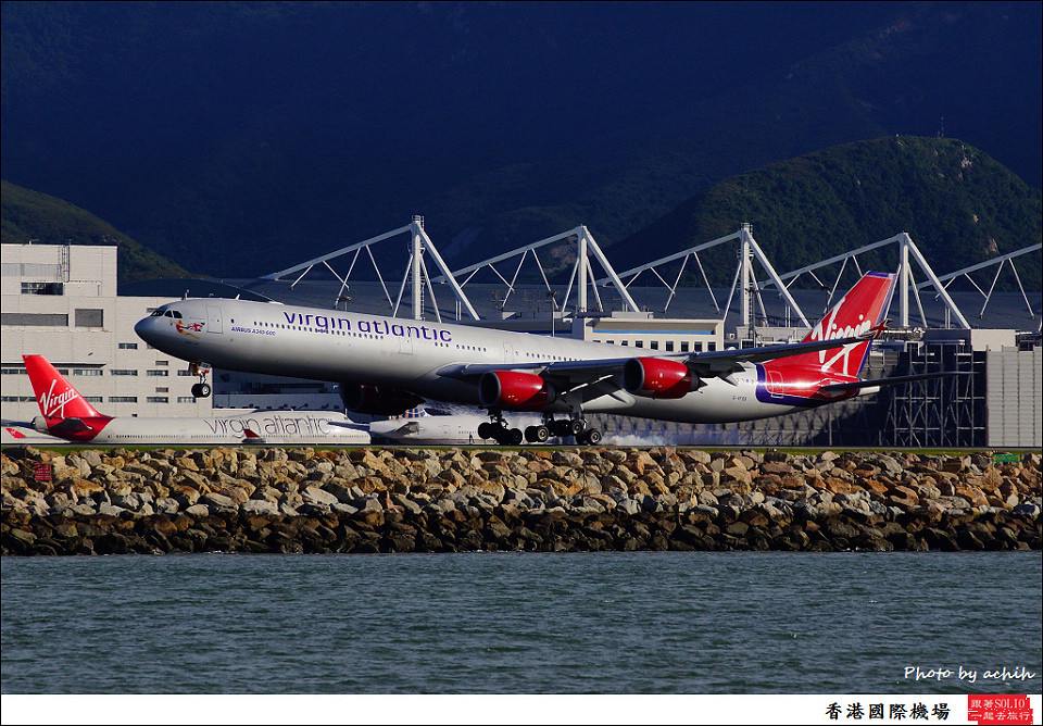 Virgin Atlantic Airways / G-VFOX / Hong Kong International Airport