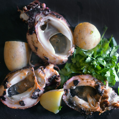 Grilled Cuttlefish with Potato by Hugo Alexandre Cruz