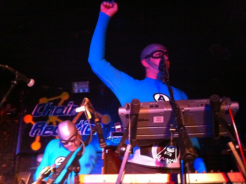 Jimmy the Robot with Crash McLarson of the Aquabats