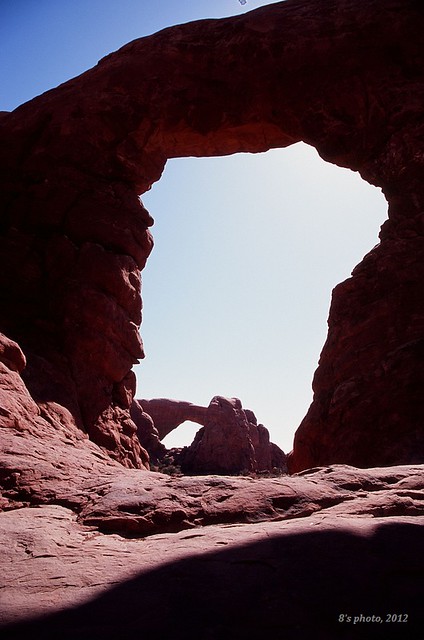 South window in Turret arch