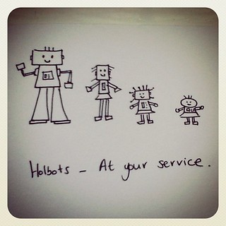 Holbots, at your service 