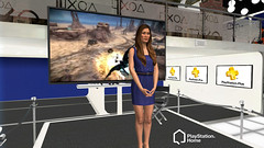 Christina Lee - 2012 E3 Virtual Booth in PlayStation Home