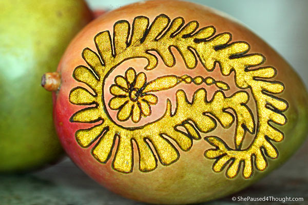 Paisley design on Mango