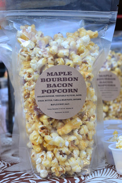 Maple Bourbon Bacon Popcorn