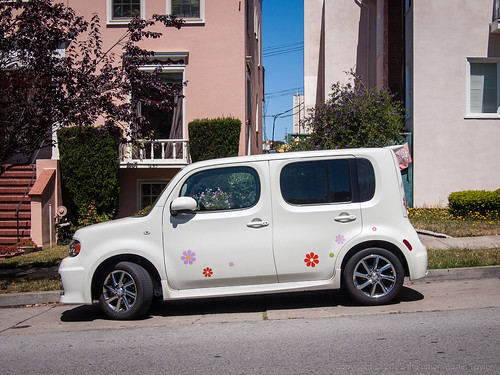 Street Parking: Flower Power by the other Martin Taylor