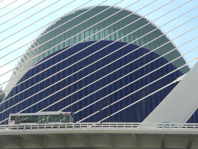 ponte e arena - Santiago Calatrava - Valencia