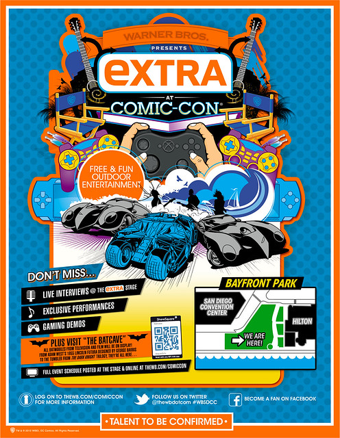 Warner Bros. Presents Extra at Comic Con