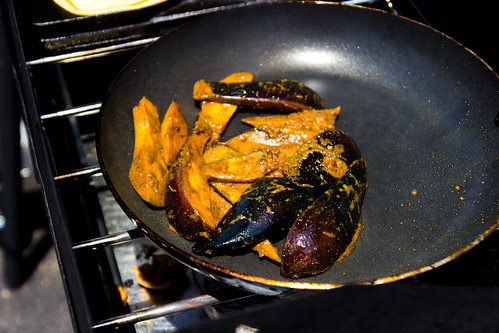 Curried Eggplant by Pgh Taco Truck