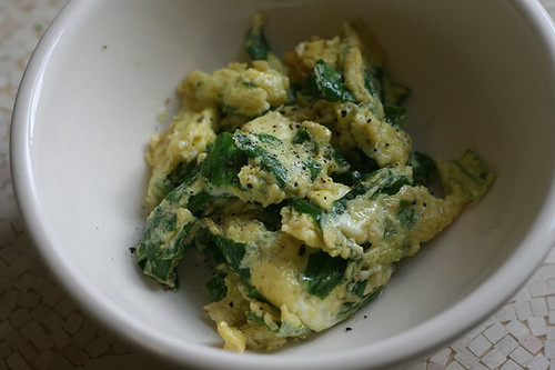 Scrambled Eggs with Ramps