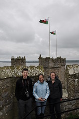 Welsh pride at Caernarfon castle