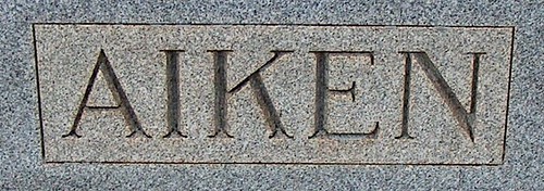 Aiken Surname by midgefrazel