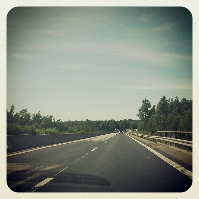 On the road