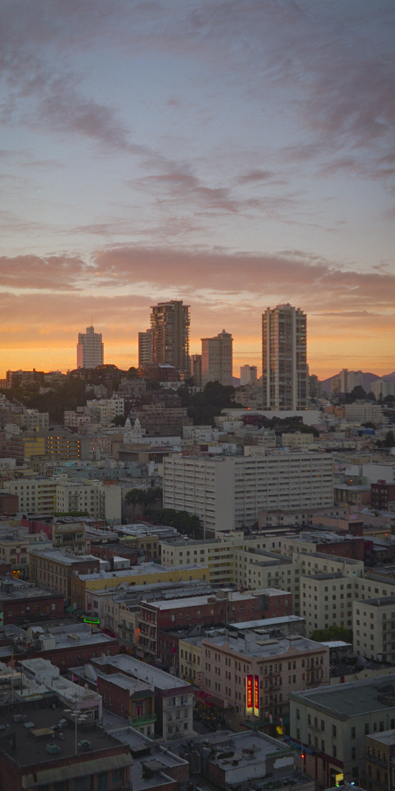 Retinette San Francisco Sunset