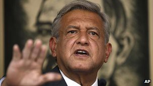 Mexican Presidential candidate Andres Manuel Lopez Obrador is demanding a recount in the national elections. The PRI candidate has been designated the winner. by Pan-African News Wire File Photos
