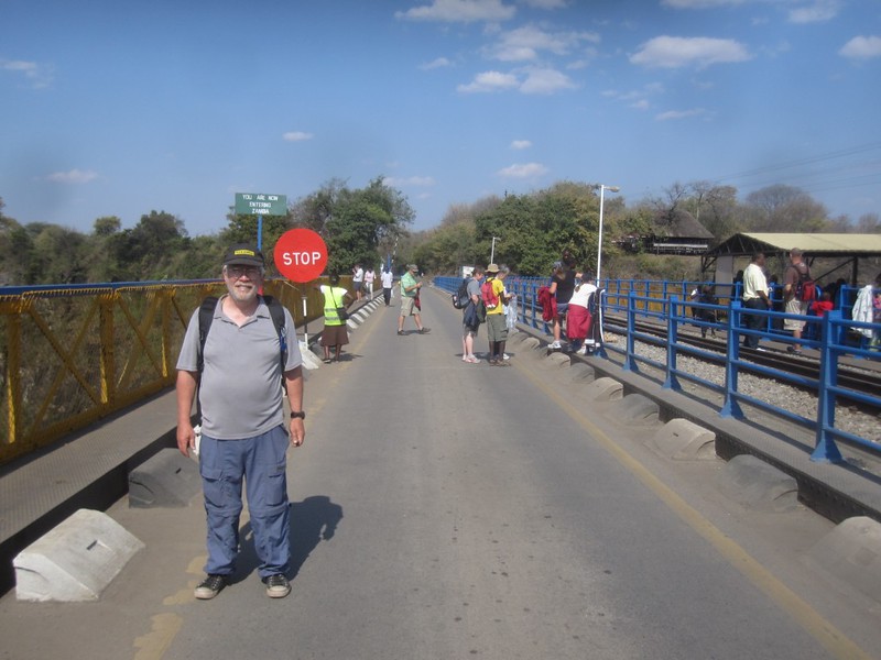 Bridge to Zambia Zimbabwe  Africa