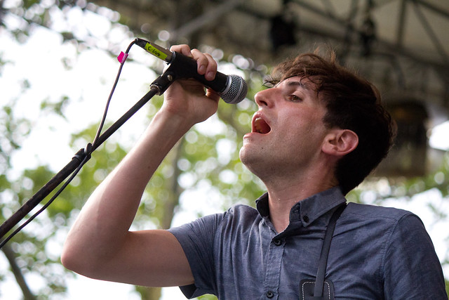 The Pains of Being Pure at Heart at CBGB Festival at Summerstage, July 7, 2012