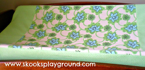 Daisy Chain Changing Pad Cover
