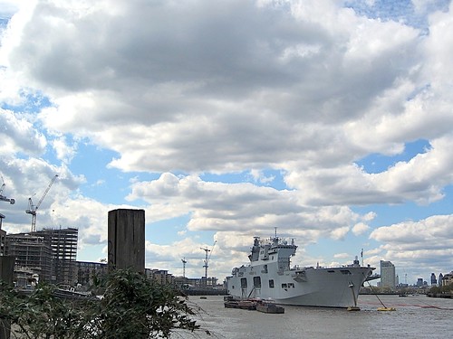 The Olympic warship