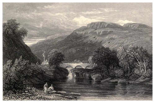 014- Puente cerca de Bettws y Coed-Wanderings and excursions in North Wales (1853)- Thomas Roscoe