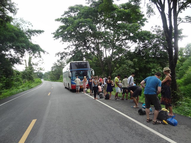 bus broke in thailand