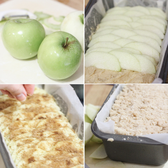 Apple Crumble Loaf