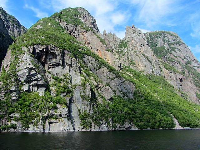 Awesome Cliffs on Western Brook Pond