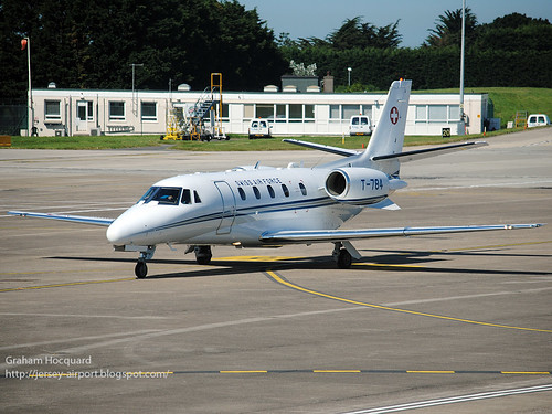 T-784 Cessna 560XL Citation Excel by Jersey Airport Photography