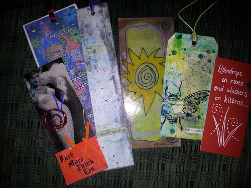 Bookmarks From The Freakwerx Swap by northwoodsluna