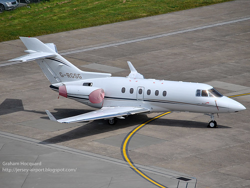 G-RGSG Hawker 900XP by Jersey Airport Photography