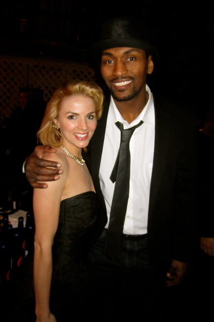 Marie Bollinger, Metta World Peace (Ron Artest),  Oscars After Party, Beverly Hills