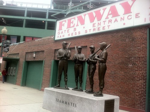 Boston - Fenway Park - The Teammate's Statue