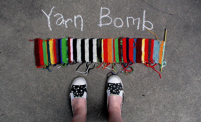 6.13 yarn bomb