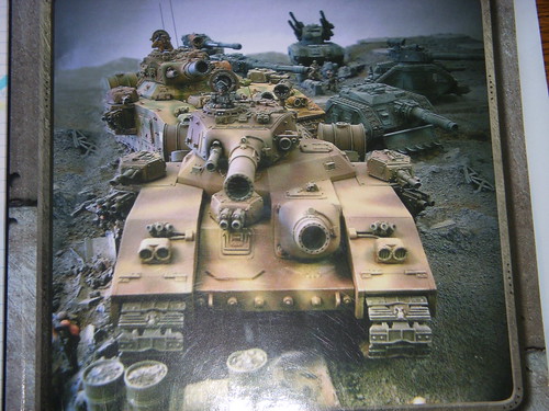 Baneblade image from cover of Imperial Armor book