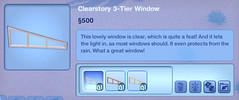 Clearstory 3-Tier Window