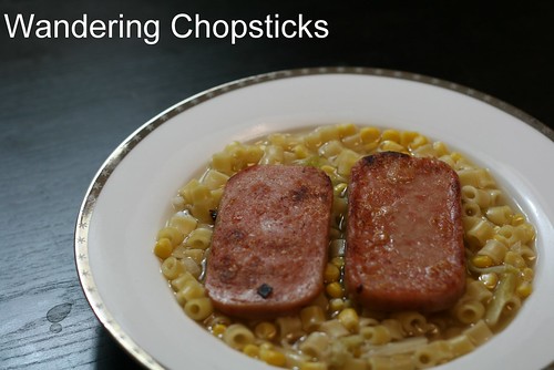 Hong Kong-Style Macaroni Soup with Spam 2