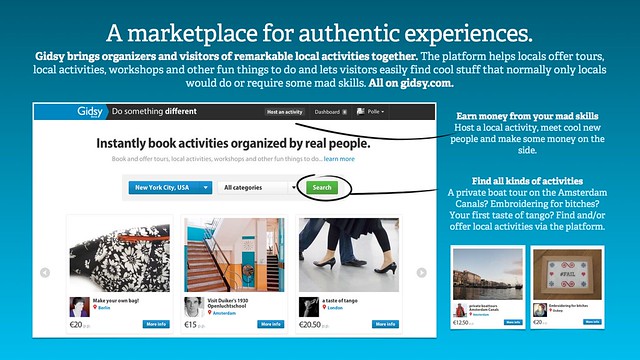 A marketplace for authentic experiences.
