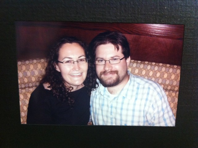Me and Rob at the Melting Pot on my birthday.