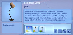 Fork Floor Lamp