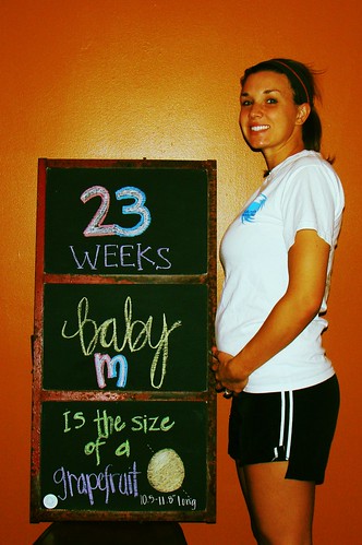 23 weeks = grapefruit