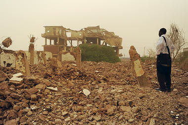 The ruins of the al-Shifa pharmaceutical plant in Sudan that was bombed by the United States in August 1998. The bombing was carried out by Bill Clinton. by Pan-African News Wire File Photos