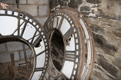 Porthmadog town hall clock