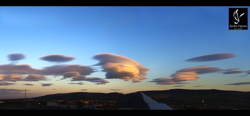 Lenticular clouds by sachinvijayan