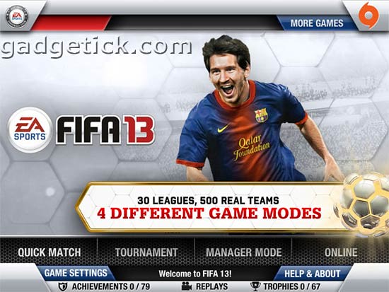 FIFA Soccer 13 для iPhone 4S/5