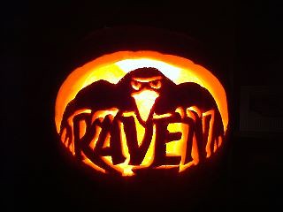 Raven pumpkin