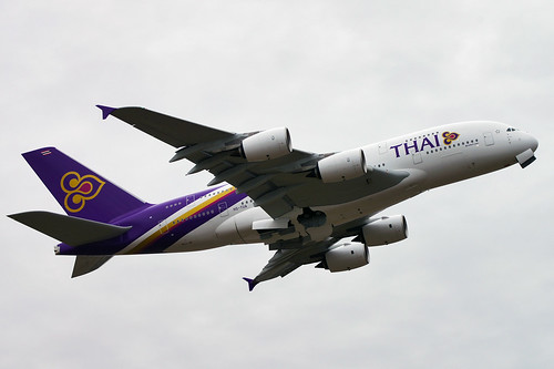 Thai Airways' first Airbus A380