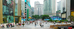 Chongqing Square: Fused Grid