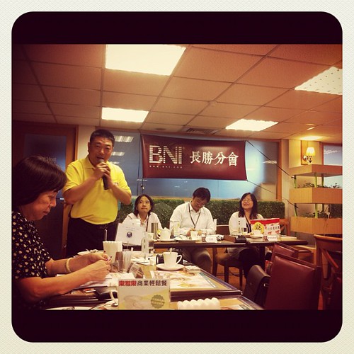 BNI長勝分會：來賓，BSE第51期，來自北京的崔永杰董事長 by bangdoll@flickr