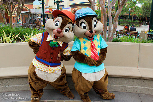 Meeting Chip and Dale