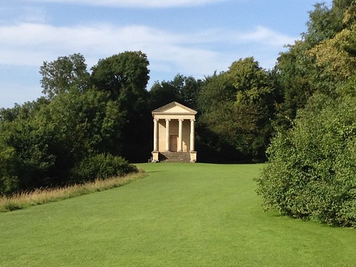 Stunningly beautiful Regency earthworks - with neo-Ionic Temple